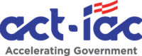 Logo of act-iac Accelerating Government Award.