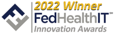 A logo of FedHealthIT Innovation Award.