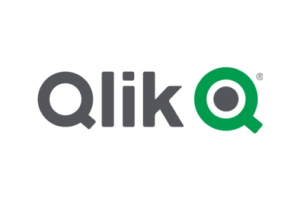 Brand logo of Qlik.