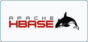 Brand logo of Apache HBASE.
