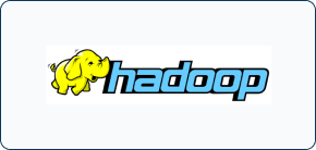 Brand logo of Hadoop.