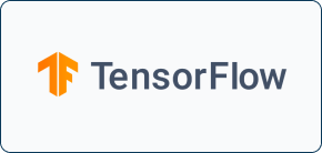 Brand logo of TensorFlow.