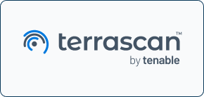 Brand logo of Terrascan.
