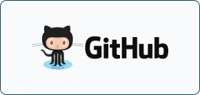 Brand logo of GitHub.