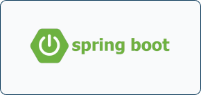 Brand logo of Spring boot.