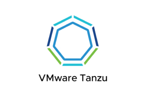Brand logo of VMware Tanzu.