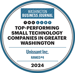 A logo of Washington Business Journal award.
