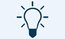 A stylish Innovation icon.